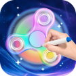 Icon des Programms: Glow Finger Spinner: Fun …