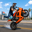 Ikona programu: Moto Bike Stunt Wheelie G…