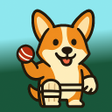 Programmsymbol: Corgi Cricket