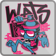 Programmsymbol: Graffiti Wallpaper