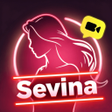 プログラムのアイコン: Sevina - Friend Talk Spac…