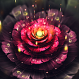 Icon of program: Neon Flowers Live Wallpap…