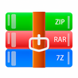 プログラムのアイコン: RAR ZIP Decompressor/Comp…