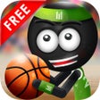 プログラムのアイコン: Stickman Trick Shot Baske…