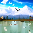 Icon des Programms: Serene Mountain Scape