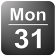 プログラムのアイコン: Date in Status Bar