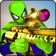 Ikona programu: Superhero Shooting battle…