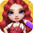 Ikona programu: Rainbow High: Coloring Ga…