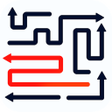 Icon des Programms: Arrow Out: Maze Escape Pu…