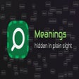 Icon of program: Meanings hidden in plain …