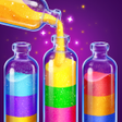 プログラムのアイコン: Color Sand: Sorting Puzzl…