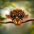 Icono de programa: Autumn Little Owl Wallpap…