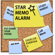 Ikona programu: Star memo alarm - popcorn…