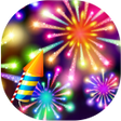 Icona del programma: Fireworks Game For Kids