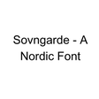 プログラムのアイコン: Sovngarde - A Nordic Font
