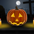 Ikona programu: Halloween Pumpkin 3D Live…