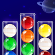 Ikona programu: Ballsort - solar system