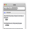 Icon des Programms: Scribblet