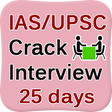 プログラムのアイコン: UPSC IAS Crack Interview …