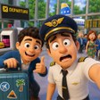 プログラムのアイコン: Plane Passengers Chaos Si…