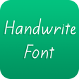 プログラムのアイコン: Handwrite Font for Oppo p…