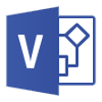 Icon des Programms: Microsoft Visio