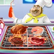 Icône du programme : BBQ Restaurant Rush: Gril…