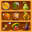 Icon des Programms: Fruit Fancy Merge Drop Ga…