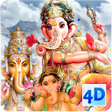 Ikona programu: 4D Ganesh Live Wallpaper