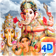 プログラムのアイコン: 4D Ganesh Live Wallpaper