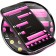 Ikona programu: SMS Messages Gloss Pink T…