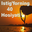 Programmsymbol: Istig'forning 40 Hosiyati