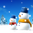 Ikona programu: SNOWMAN LiveWallpaper Tri…