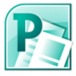 Icona del programma: Microsoft Publisher