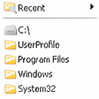 Icône du programme : Folder Menu
