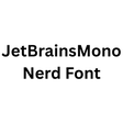 プログラムのアイコン: JetBrainsMono…