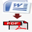 Icône du programme : Free Word to PDF Converte…