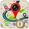 程序图标: gps map camera compass