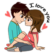 Icon des Programms: Love Story Stickers - WAS…