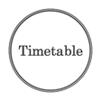 Programmsymbol: Timetable: a lovely sched…