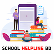 Ikona programu: School Helpline BD -Assig…