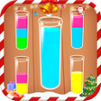 Icon des Programms: Water Sort Way: Lucky Puz…