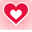 Ikona programu: Hearts Together: Love Log