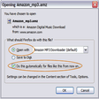 Programmsymbol: Amazon MP3 Downloader