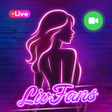 Ikona programu: LivFans  video chat onlin…
