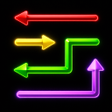 Ikona programu: Arrow Flow: Tap Out Puzzl…
