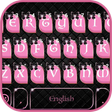 プログラムのアイコン: Pink Black Keyboard Theme