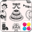 Icon des Programms: Monochrome Tea Party Wall…