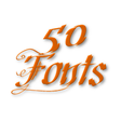 Icon of program: Fonts for FlipFont 50 11