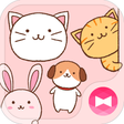 プログラムのアイコン: Stamp Pack: Cute Animals